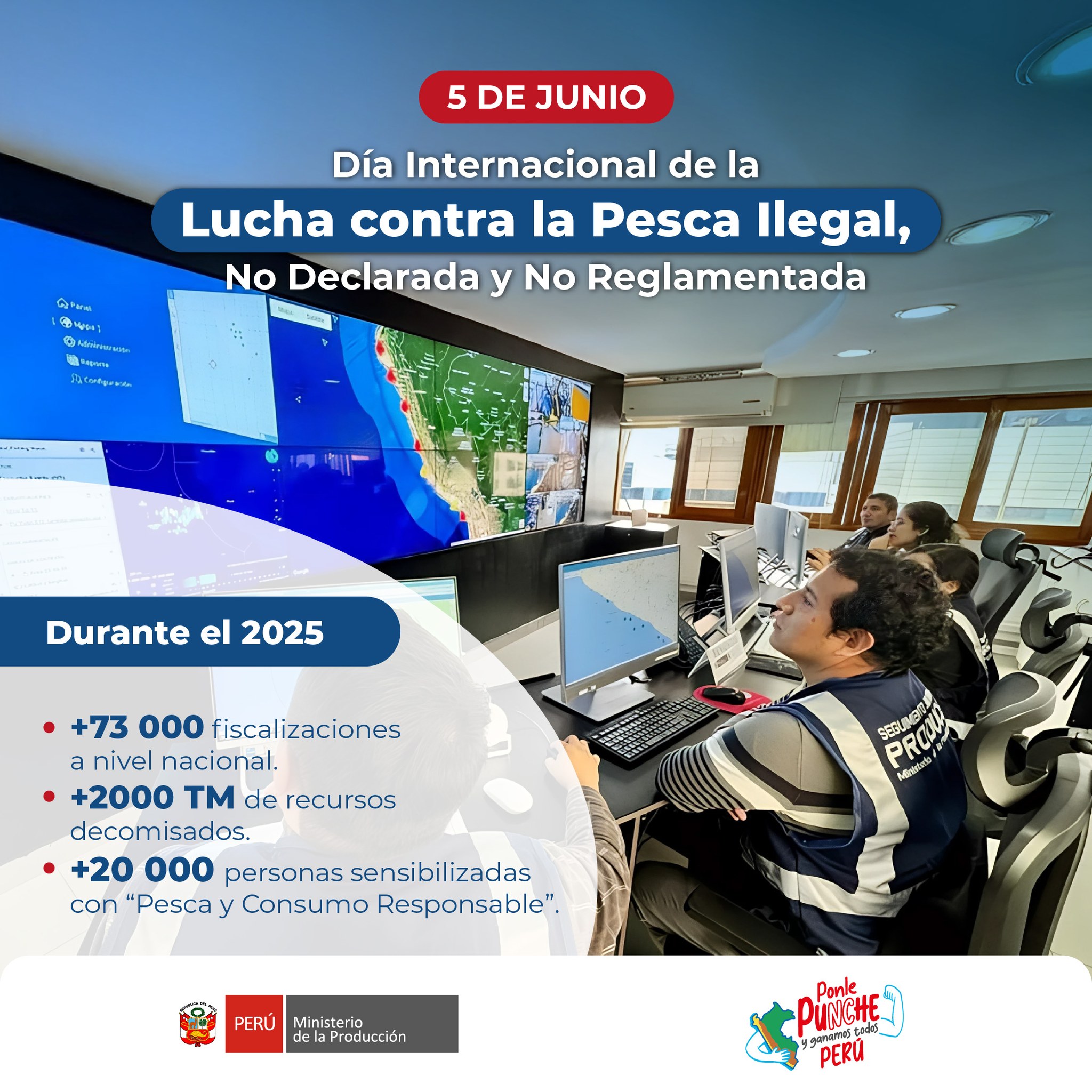 5 de junio: Día Internacional de la Lucha contra la Pesca Ilegal, No Declarada y No Reglamentada (Pesca INDNR)